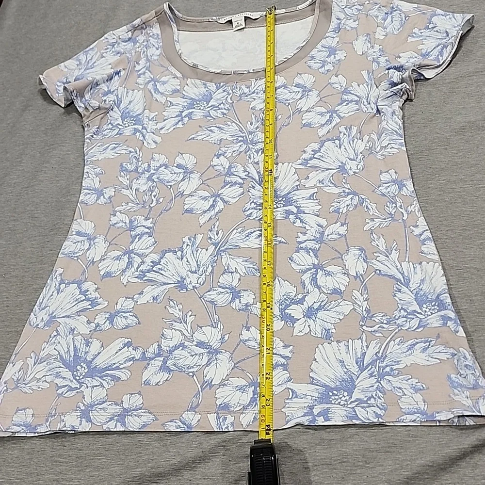 Women Banana Republic #flower shirt M - Picture 3 of 8
